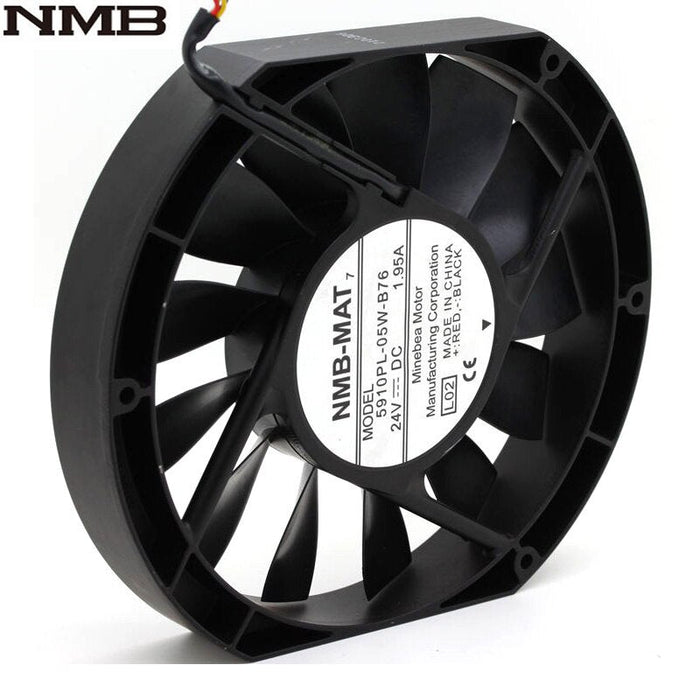 5910PL-05W-B76 170x170x25mm 24V DC 1.95A Axial Cooling Fan