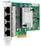 593743-001 - HP NC365T PCI-Express 1GBE Quad Port Gigabit Ethernet Server Adapter Network Interface Card (NIC)