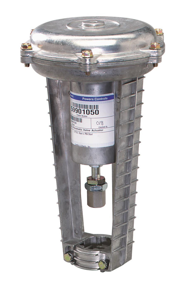 599-01051 | Valve Actuator, Pneumatic, 8", 10psi span, 3/4" Stroke, 1/8" NPT, High Temp | Siemens