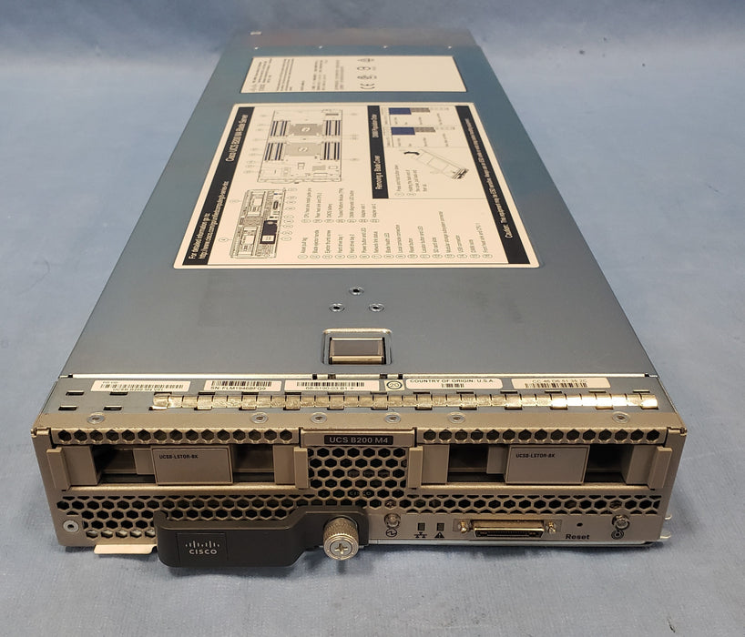 Cisco UCS B200 M4 Blade Server 2x 10 Core E5-2650v3 2.3GHz 20Core 384GB VIC 1340