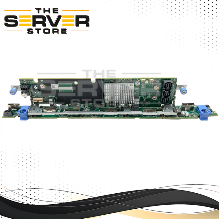 Dell PowerEdge R640 10-Bay 2.5" SFF SAS/SATA/NVMe Hybrid Hot-Swap Backplane Board with Bracket. P/N: 0PGJ4P, PGJ4P, 0NFNNV, NFNNV, 073V17, 73V17.