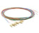 6 Fiber LC Pigtail, Multimode, OM3 Multimode, OM3, 50/125, Fiber Optic Pigtail