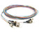 6 Fiber ST Pigtail, Multimode, OM3 Multimode, OM3, 50/125, Fiber Optic Pigtail