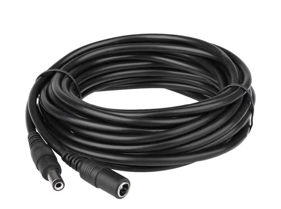 Amphenol 601760008 30m 6Gbps 5.5mm x 2.1mm Power Extension Cable