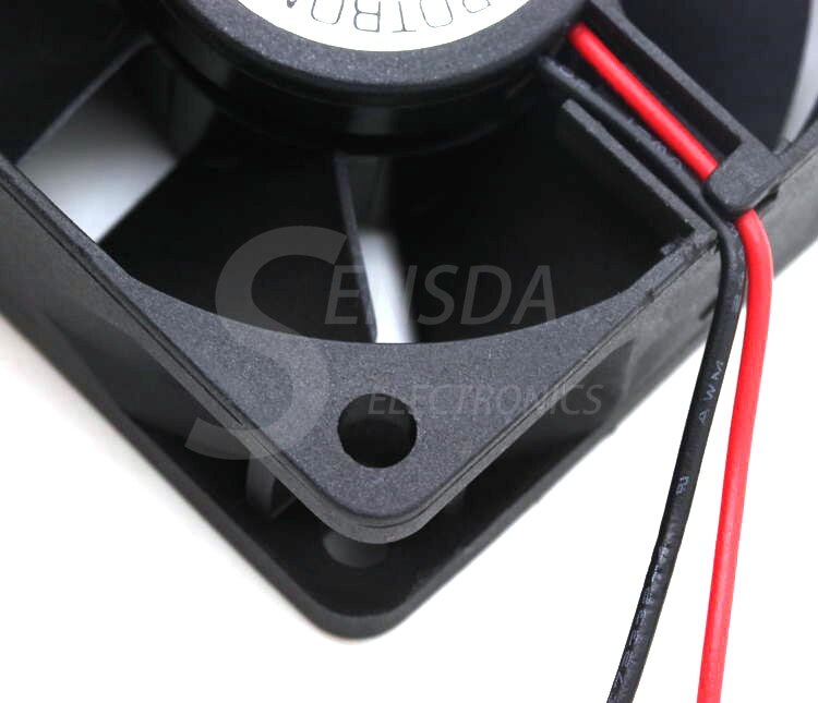 60x60x20mm 12V DC 0.08A Axial Cooling Fan