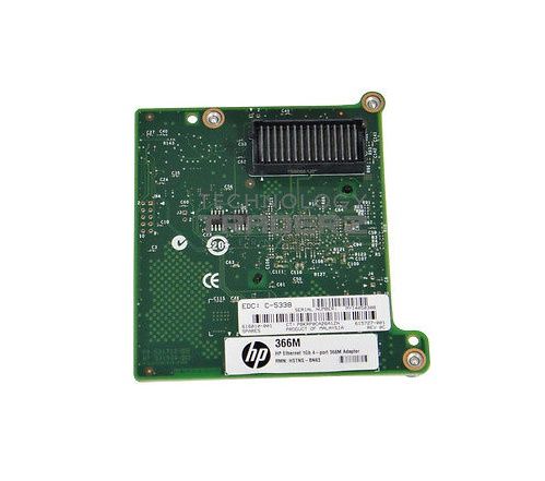 615727-001 - HP 366M Quad-Ports 1GbE PCI Express 2.1 x4 Mezzanine Card