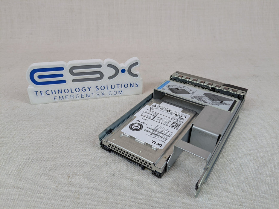 Dell 2WVYG 1.92TB 12Gb/s 2.5" SAS MU SSD KPM5XVUG1T92 3.5" Tray 28-35% health