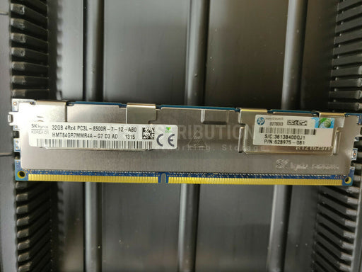 627814-B21 I Genuine HP SmartMemory 32GB DDR3 SDRAM Memory Module 628975-081