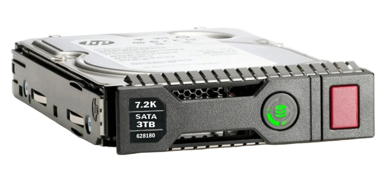 614826-001 628180-001 628059-B21 HP 3TB 7.2K RPM 3Gb/s 3.5" SATA Hard Drive