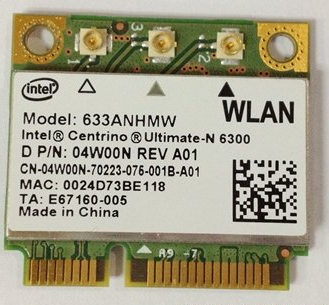 633ANHMW Intel Ultimate-N 633ANHMW