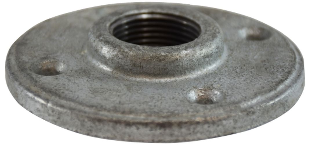 64690 | 3/8 GALV MALL FLOOR FLG | Midland Metal Mfg.