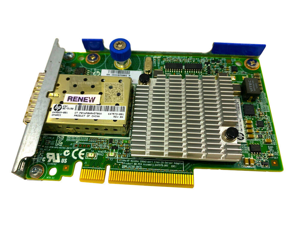 647581-B21 I HP Ethernet 10Gb 2-port 530FLR-SFP+ 647579-001 649869-001 Adapter