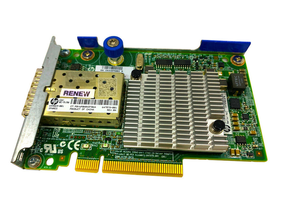 647581-B21 I HP Ethernet 10Gb 2-port 530FLR-SFP+ 647579-001 649869-001 Adapter