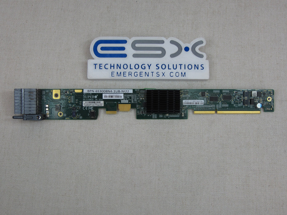 Nutanix BPN-6S3008N4-1UB-NI22 Supermicro SAS/SATA/NVMe Backplane Adapter