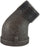 65205 | 1 BLACK 45 STREET ELBOW | Midland Metal Mfg.