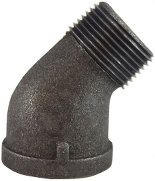 65205 | 1 BLACK 45 STREET ELBOW | Midland Metal Mfg.