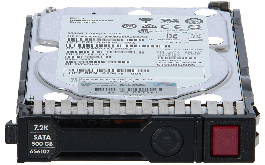 655708-B21 HPE 500GB 6G 7.2K 2.5 SATA G8 G9