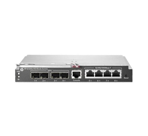 658250-B21 - HP 6125G/XG Blade Switch with 4 RJ-45 10/100/1000 Ports and 1 RJ-45 Console Management Port