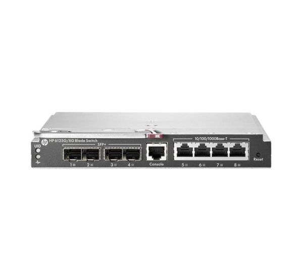 658250-B21 - HP 6125G/XG Blade Switch with 4 RJ-45 10/100/1000 Ports and 1 RJ-45 Console Management Port
