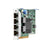 665238-001 - HP 366FLR Quad-Ports 1GbE Ethernet PCI-Express 2.1 x4 FlexLOM Network Adapter