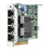 669280-001 - HP 366FLR Quad-Ports 1GbE Ethernet PCI-Express 2.1 x4 FlexibleLOM Network Adapter