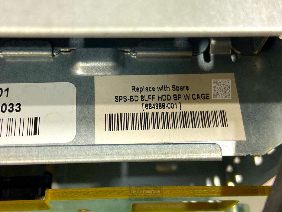 684888-001 I HPE Proliant 8 Bay LFF Drive Cage Kit DL380e G8 Servers