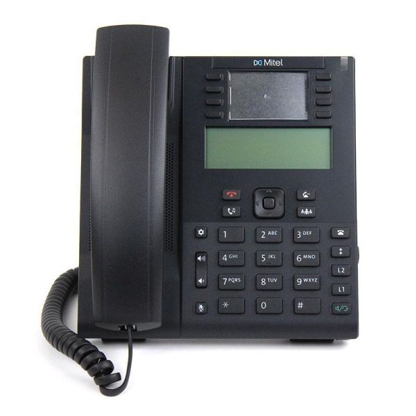 6865I - Mitel 9-Lines Dual-Port Ethernet 3.4-inch LCD IP Phone