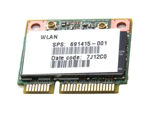 691415-001 - HP Ralink RT5390 802.11 b/g/n WiFi WLAN Wireless Half Mini PCIe Express Card