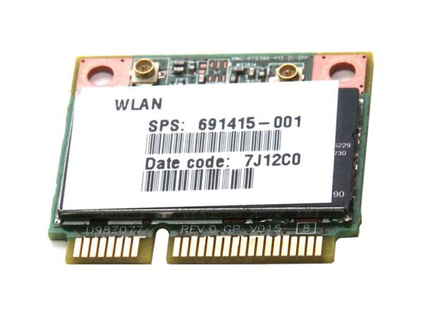 691415-001 - HP Ralink RT5390 802.11 b/g/n WiFi WLAN Wireless Half Mini PCIe Express Card
