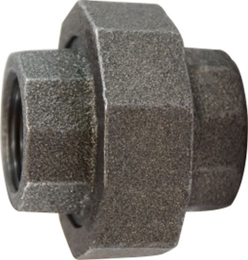 69606 | 1-1/4 300# BLK UNION | Midland Metal Mfg.