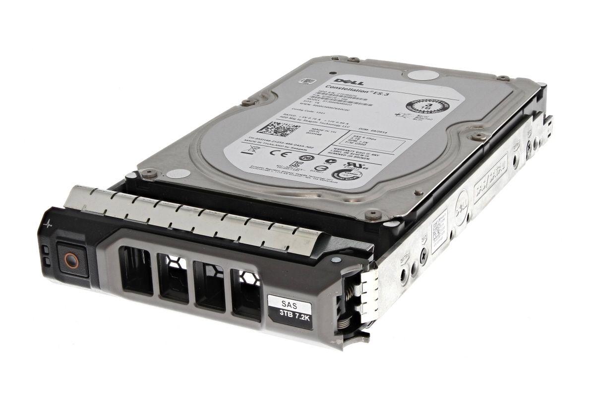 698PM Dell 3TB 7.2K 6G 64MB 3.5" SAS Hard Drive ST33000652SS
