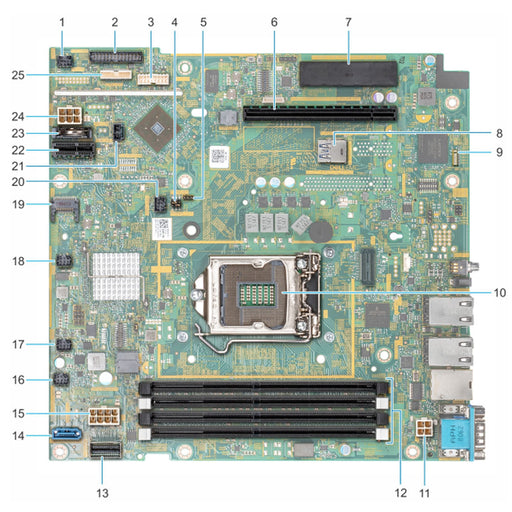 6K6JD — System Board Motherboard | Dell PowerEdge R340