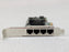 Dell X8DHT Intel i350-T4 Quad Port GbE Network Adapter Full Height