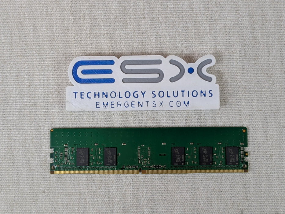 Micron MTA9ASF1G72PZ-2G6 8GB 1RX8 PC4-2666V RD1-11 ECC Server Memory RDIMM
