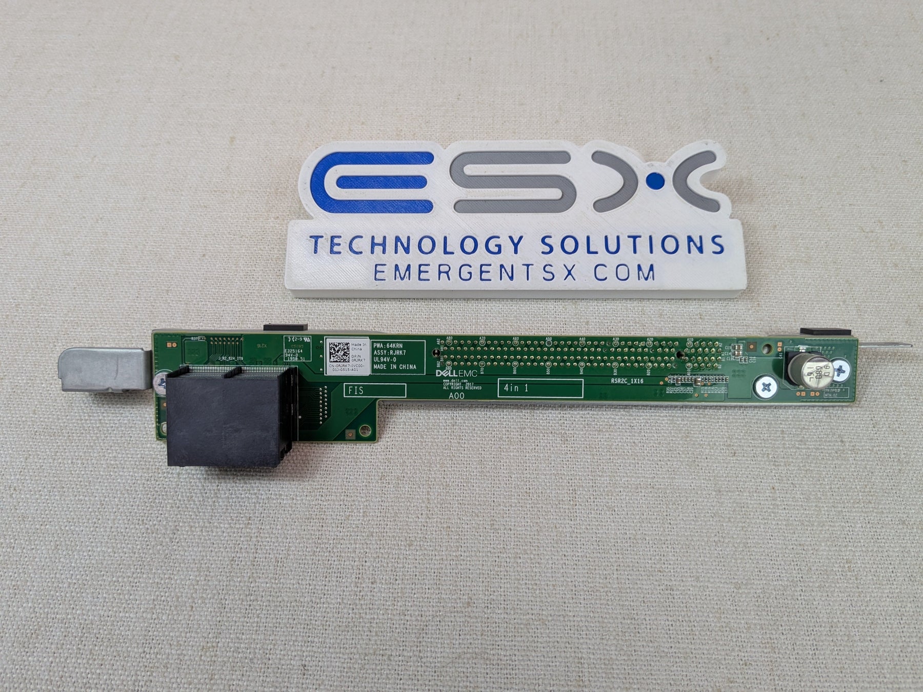 Dell RJRK7 Riser Slot 2C 1x 16 PCIe Card for PowerEdge R740 R740XD