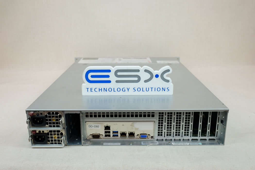 Supermicro 6028R-E1CR12L / CSE-826 2U 12x 3.5” Server X10DRH-iT – 2x HS, 2x PSU
