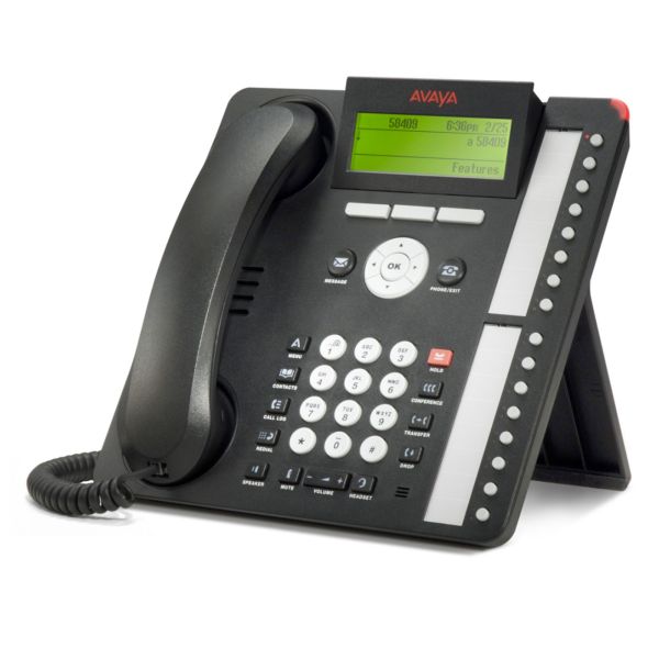 700450190 - Avaya 1616 16-Lines Dual-Port Ethernet 3.5-inch LCD VoIP Phone
