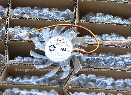 7010M12C 70x70x10mm Axial Cooling Fan