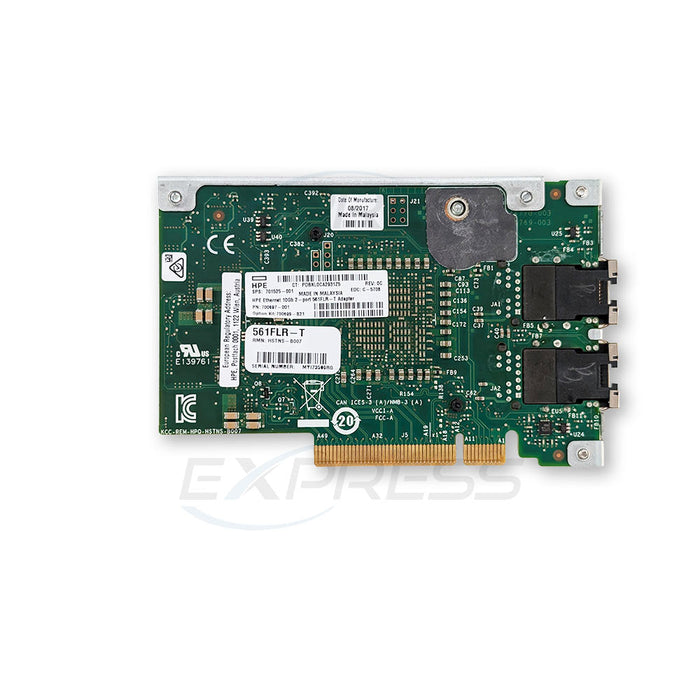 701525-001 - 561FLR-T Dual Port 10GbE RJ45 FlexibleLOM Adapter  | Refurbished HPE