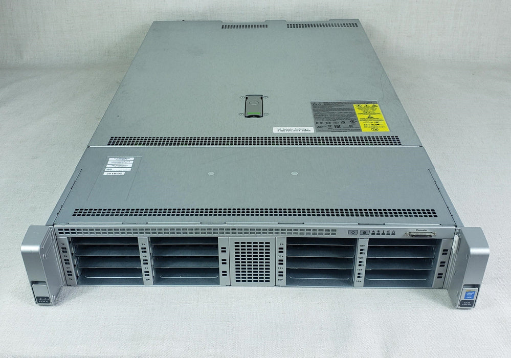 Cisco UCSC-C240-M4S2 2U 16x 2.5” Server 2x 14Core E5-2697v3 2.6GHz CPU 128GB RAM