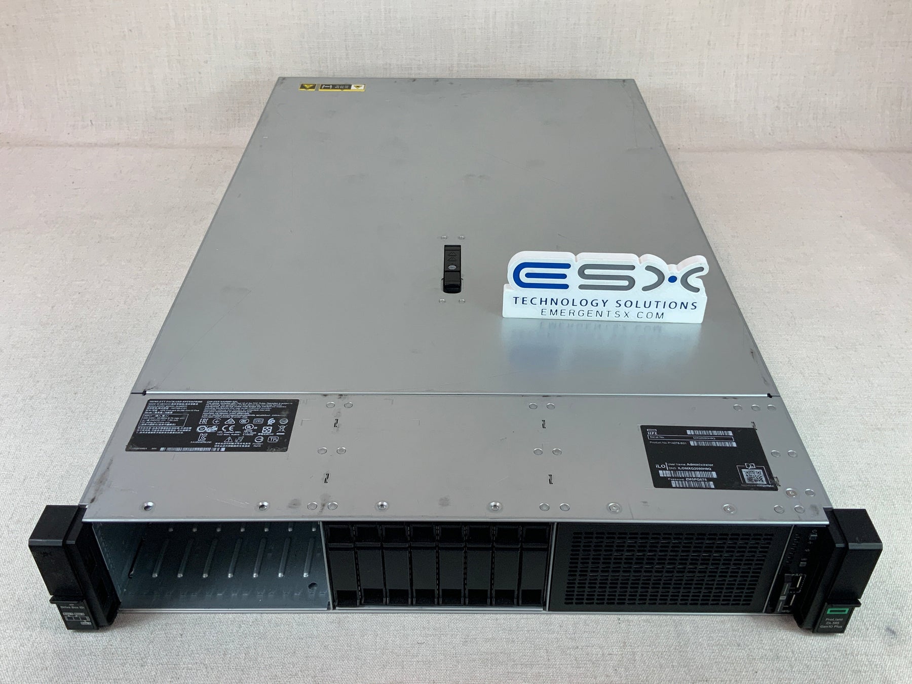 HPE PROLIANT DL385 GEN10 PLUS 8 SFF CTO SERVER P14278-B21