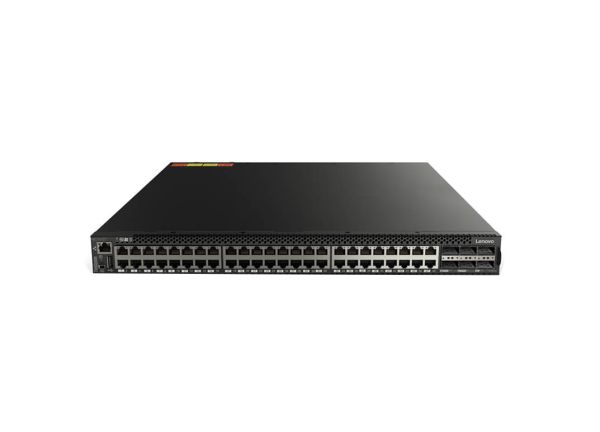 7159-C1X - Lenovo ThinkSystem NE1072T 48-Ports 10GbE RJ-45 1U Rack-Mountable L3 Managed Network Switch with 6-Ports QSFP+