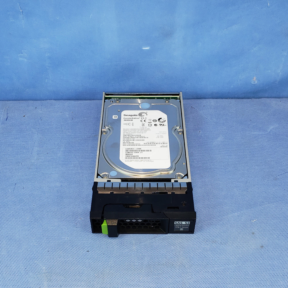Fujitsu 3.5" 3TB SAS 6GB/s 7.2K 128MB HDD for DX Series PN: CA07670-E093