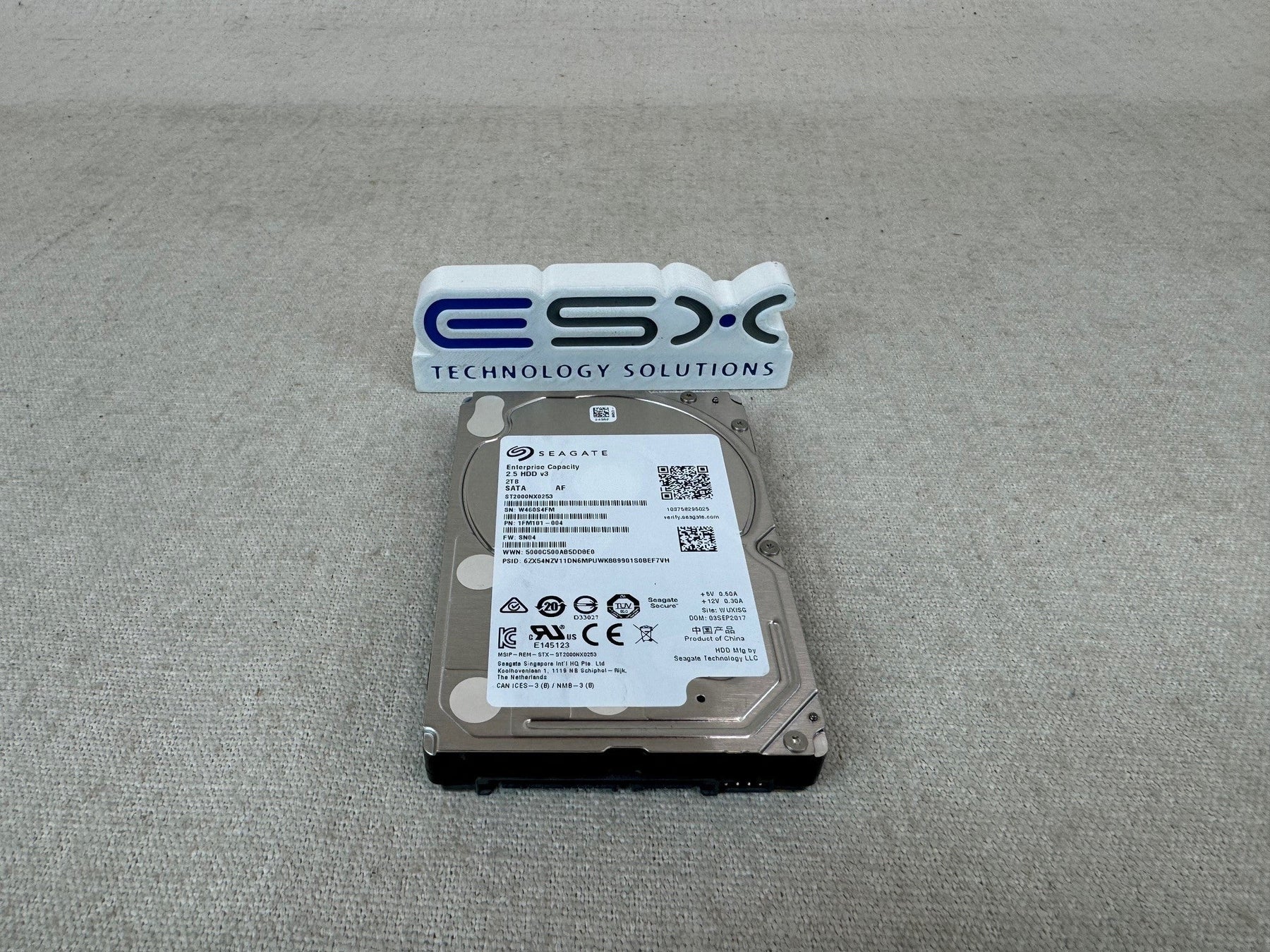 Seagate ST2000NX0253 2TB 7.2k 6Gb/s 2.5” SATA Hard Drive
