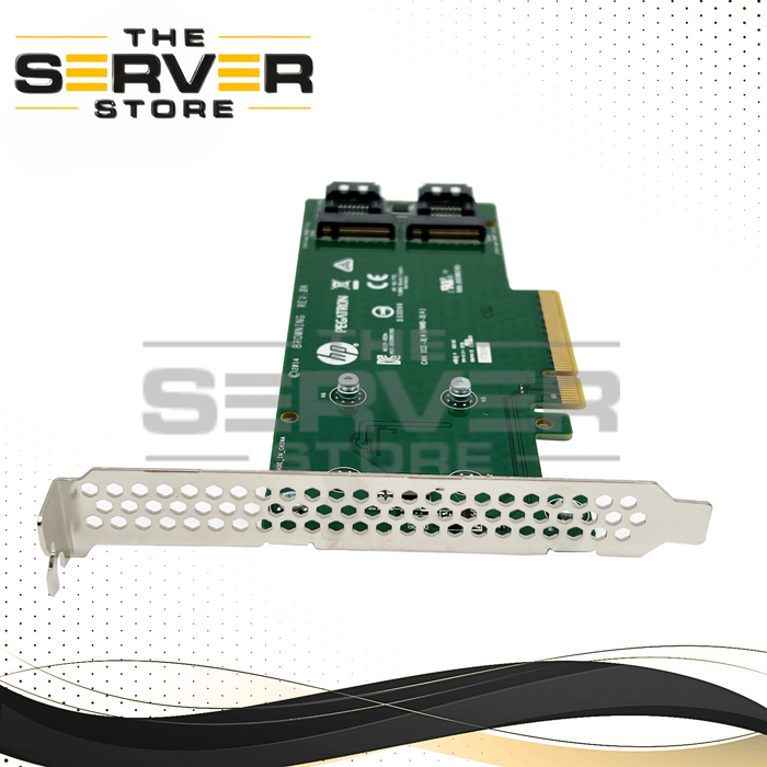 (LOT OF 100) HPE SATA M.2 ProLiant ML/DL Dual Drive PCIe Riser Card 759505-001