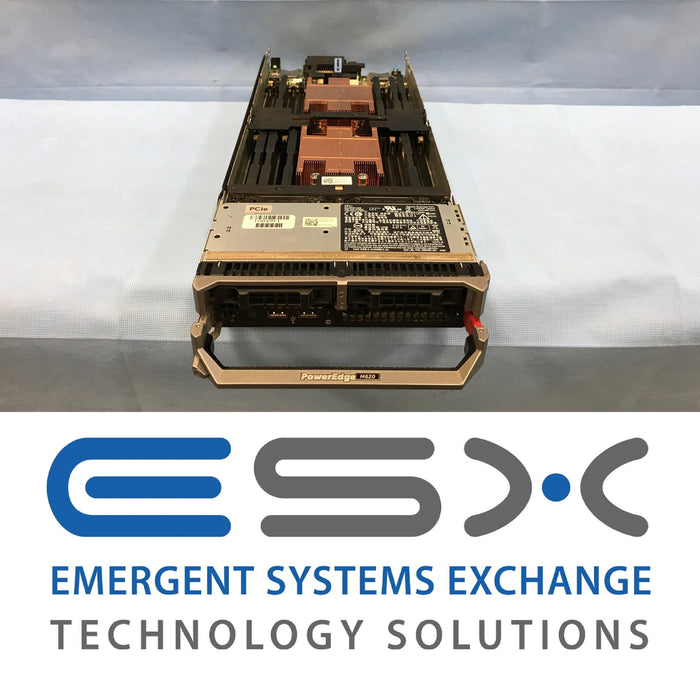 Dell PowerEdge M620 Blade Server 2x 8 Core E5-2660 @ 2.2GHz 96GB H310 10GB NDC