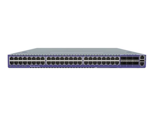 7520-48XT-6C-AC-F - Extreme Network 7520-48XT 48-Ports 1/10GBASE-T Ethernet Layer 2 Rack-mountable Front-to-back Airflow Network Switch with 6-Ports QSFP28