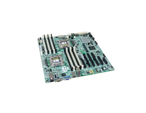 757484-001 - HP Socket FCLGA1356 System Board Motherboard for ProLiant ML350E Gen8 Supports 2x Xeon E5-2400 / E5-2400 V2 Series DDR3 12x DIMM