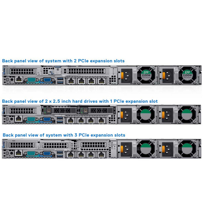 77W0Y — 10x 2.5" SAS/SATA Rack Chassis | Refurbished Dell PowerEdge R640