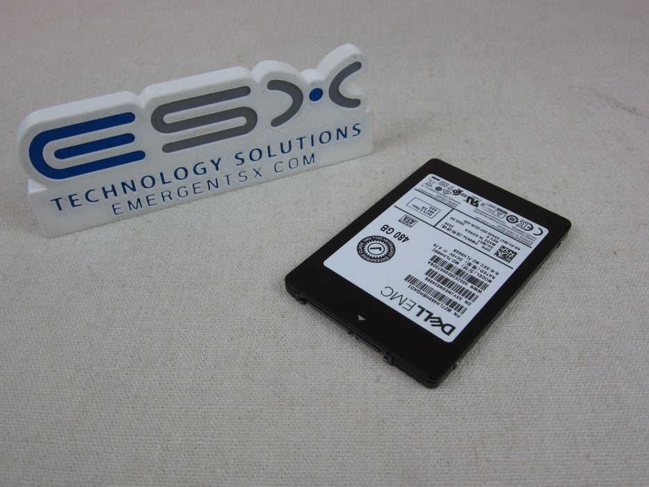 Dell VJM47 480GB 6Gb/s 2.5" SATA RI TLC SSD Samsung PM883a MZ-7LH480C